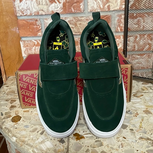 Vans Kyle Walker Pro 2 Shake Junt Forest Green Velcro - Picture 3 of 11